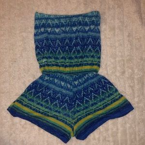 Multicolored Romper By Elan